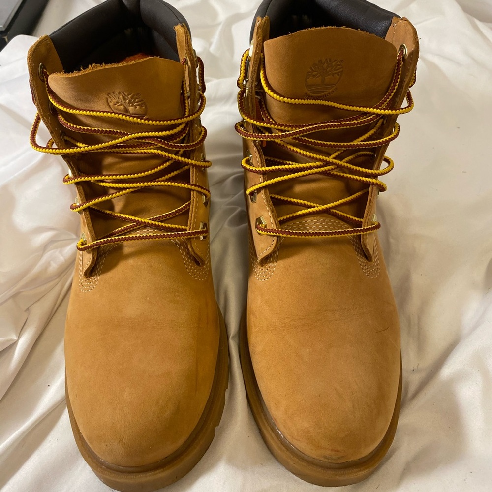 Timberland 6-inch waterproof boots (wheat, 7)